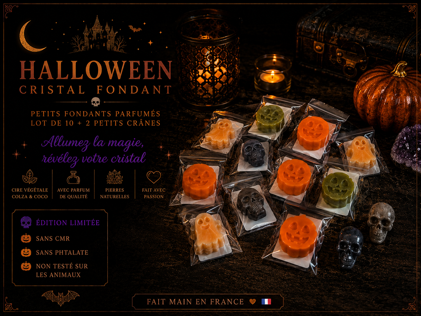 Petits Fondants d'Halloween