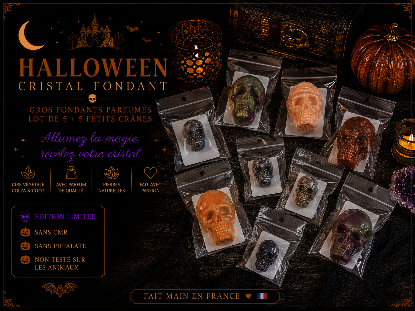 Gros Fondants d'Halloween